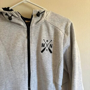 Minnesota SOTA Sweatshirt Grey Full Zip Womens Size Medium